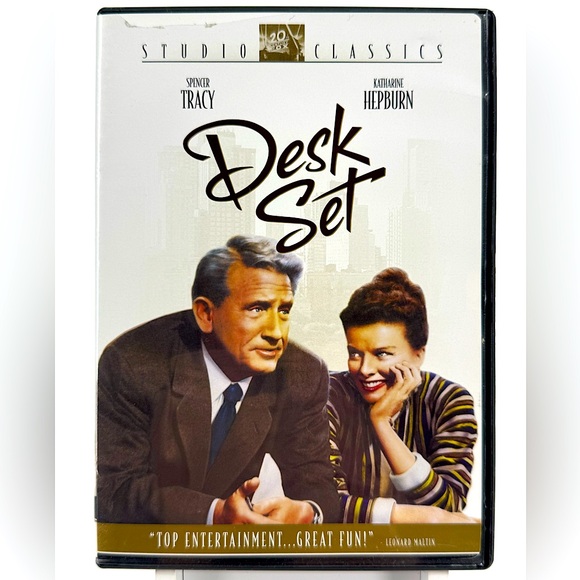 Desk Set on DVD. Katharine Hepburn and Spencer Tracy - Picture 1 of 4